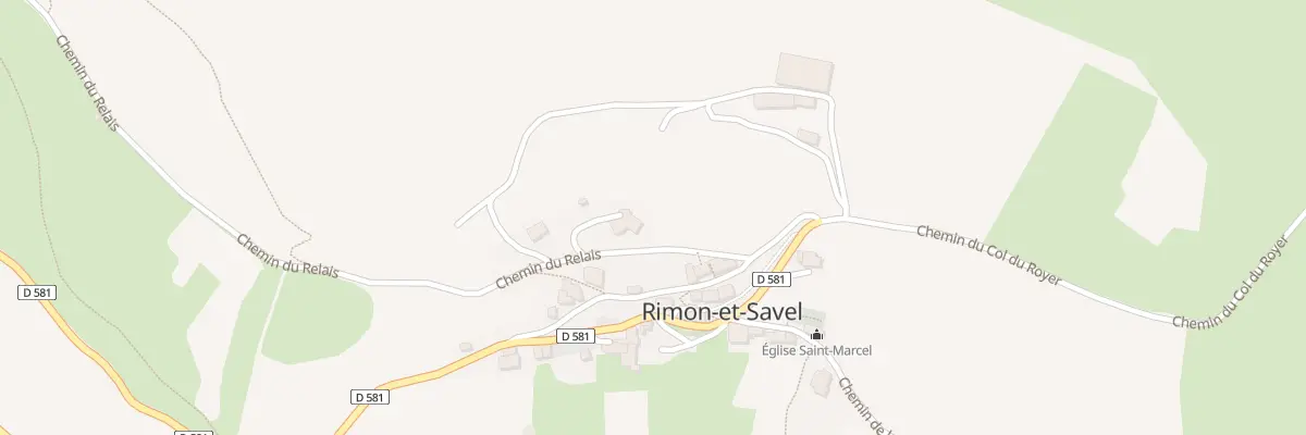 Plan du 5036 Grange Route à Rimon-et-Savel