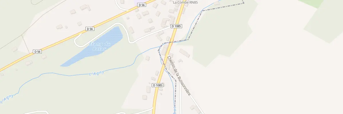 Plan du 2610 Chem de la Buissonniere à Châteauvilain