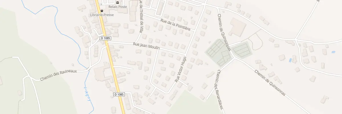 Plan du 194 Rue Jean Moulin à Nivolas-Vermelle
