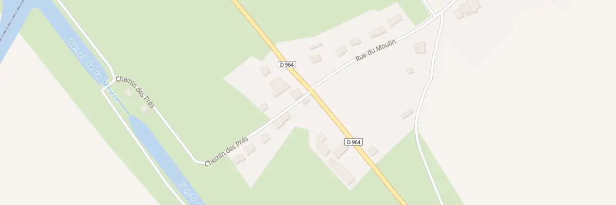 Plan du 1 Che Des Pres à Brabant-sur-Meuse
