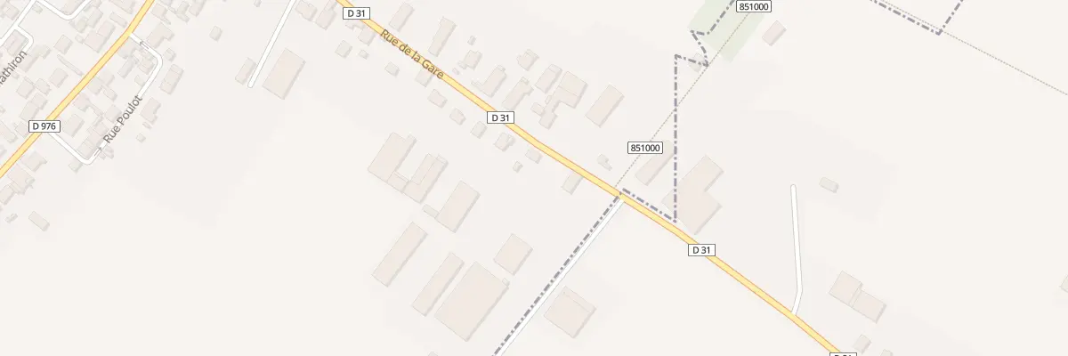 Plan du 26 Rue de la Gare à Champdôtre