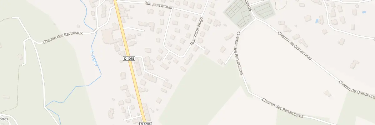 Plan du 277 Rue Victor Hugo à Nivolas-Vermelle