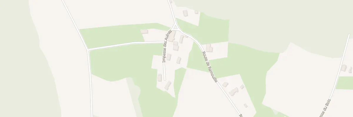Plan du 1 Imp des Aulnes à Authumes