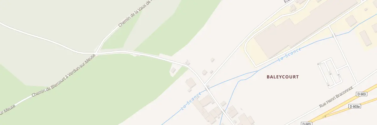 Plan du 9069 Rue de Saint Avit à Fromeréville-les-Vallons
