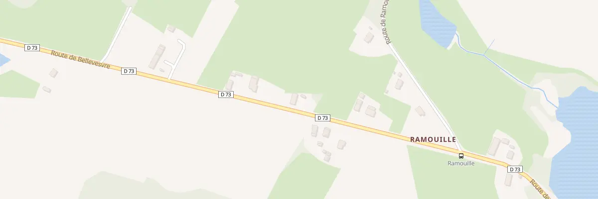 Plan du 5 Rte de Bellevesvre à Authumes