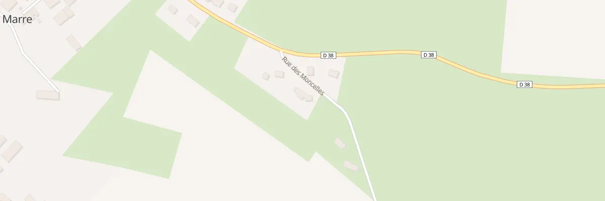 Plan du 6 Rue des Moncelles à Marre