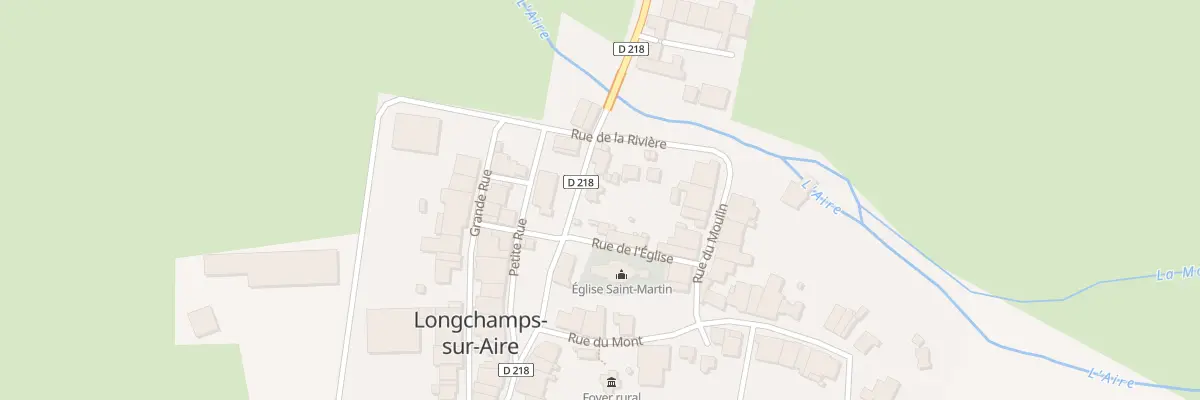 Plan du 3 Rue Saint Paul à Longchamps-sur-Aire