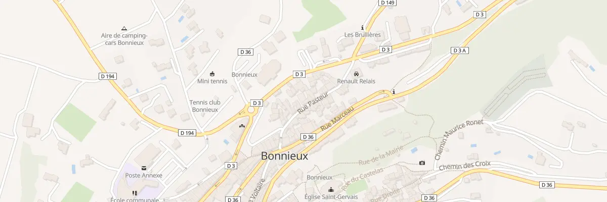 Plan du 15B Rue Pasteur à Bonnieux
