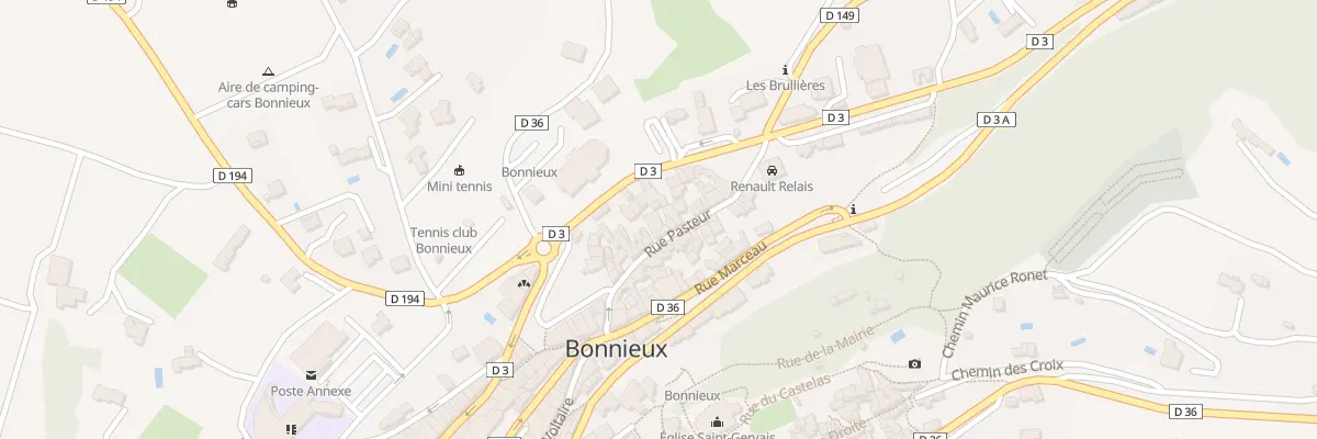 Plan du 13B Rue Pasteur à Bonnieux