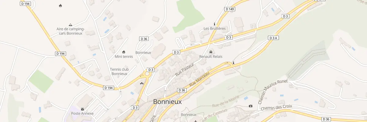 Plan du 23B Rue Pasteur à Bonnieux