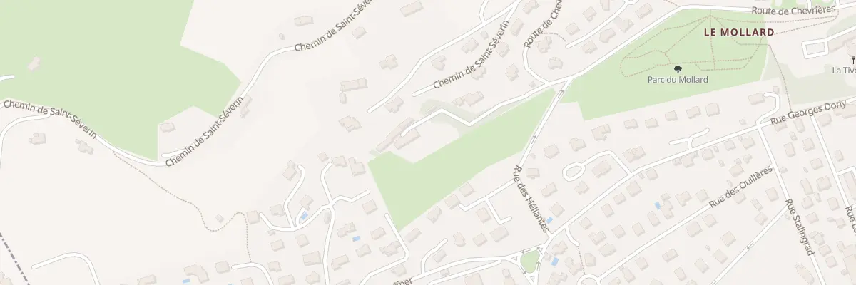 Plan du 619 Rte de Chevrières à Saint-Marcellin