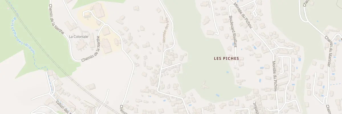 Plan du 56 Mte des Iris à Marseille 16e Arrondissement