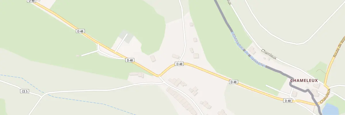 Plan du 1 Voie du Moulin à Williers