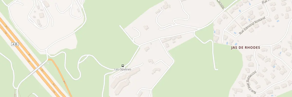 Plan du 9089 Che du Jas de Rhodes aux Pennes-Mirabeau