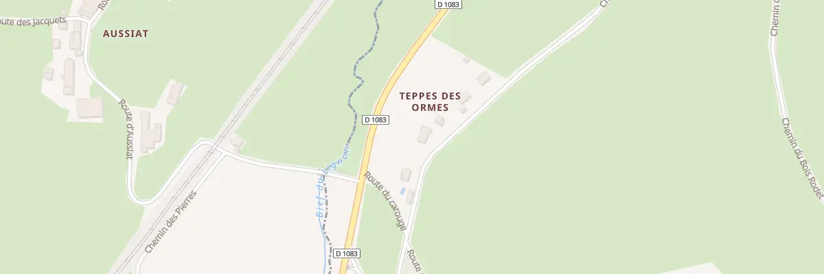 Plan du 95 Che de la Teppe des Ormes à Villemotier
