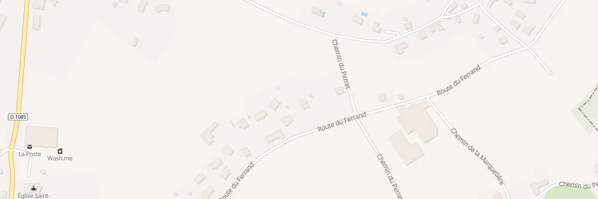 Plan du 625 Rte du Ferrand à Eclose-Badinières