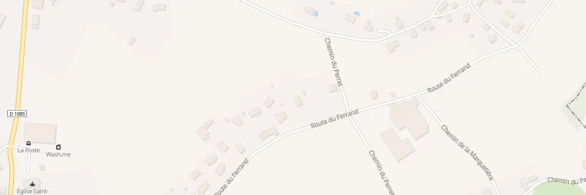 Plan du 625 Rte du Ferrand à Eclose-Badinières