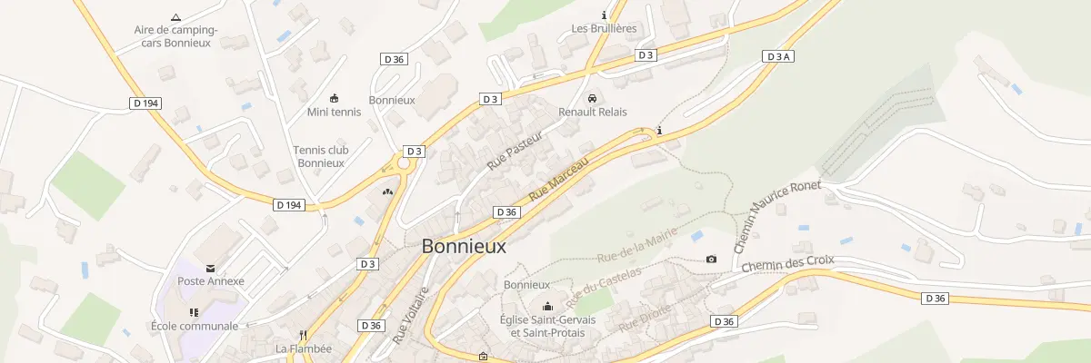 Plan du 15 Rue Marceau à Bonnieux