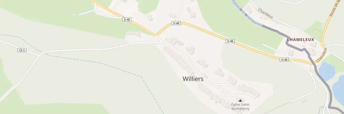 Plan du 7 Rue de l’Ancien Lavoir à Williers