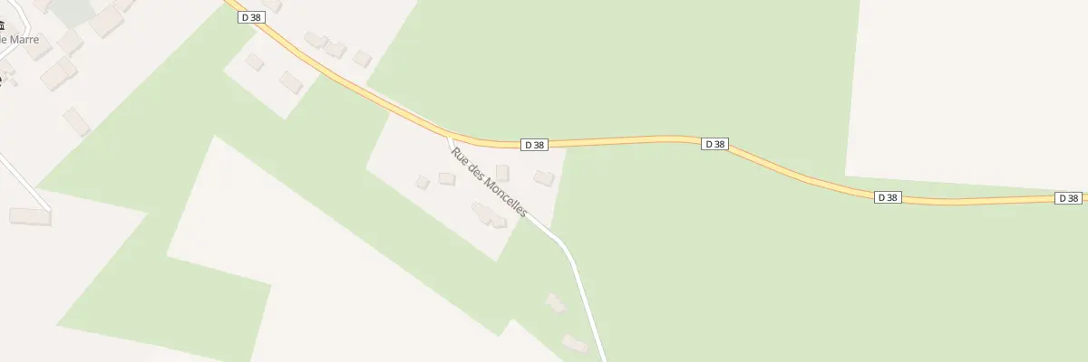 Plan du 16 Rte de Charny à Marre