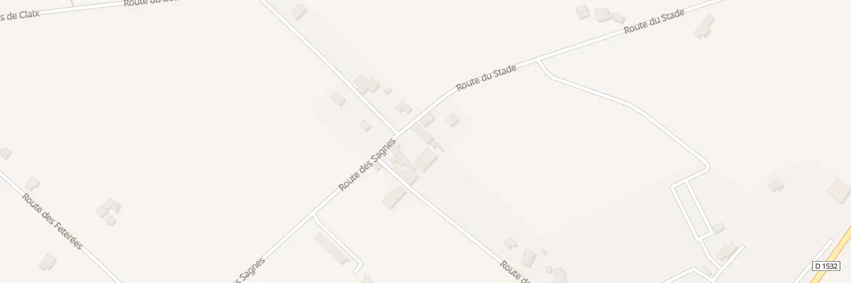 Plan du 1021 Rte du Stade à Saint-Romans