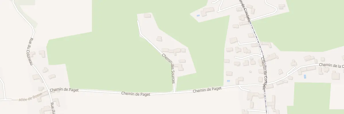 Plan du 118 Chem des Sources à Gillonnay