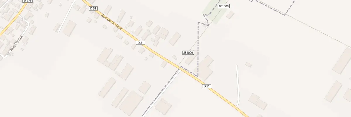 Plan du 23 Rue de la Gare à Champdôtre