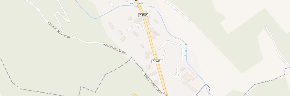 Plan du 3736 Rte Nationale 1085 à Nivolas-Vermelle