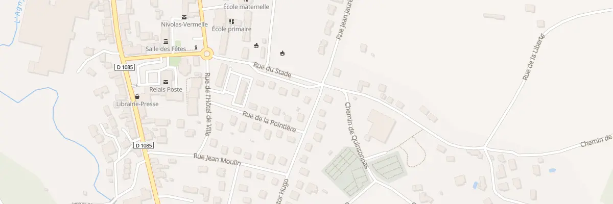 Plan du 24 Rue Victor Hugo à Nivolas-Vermelle