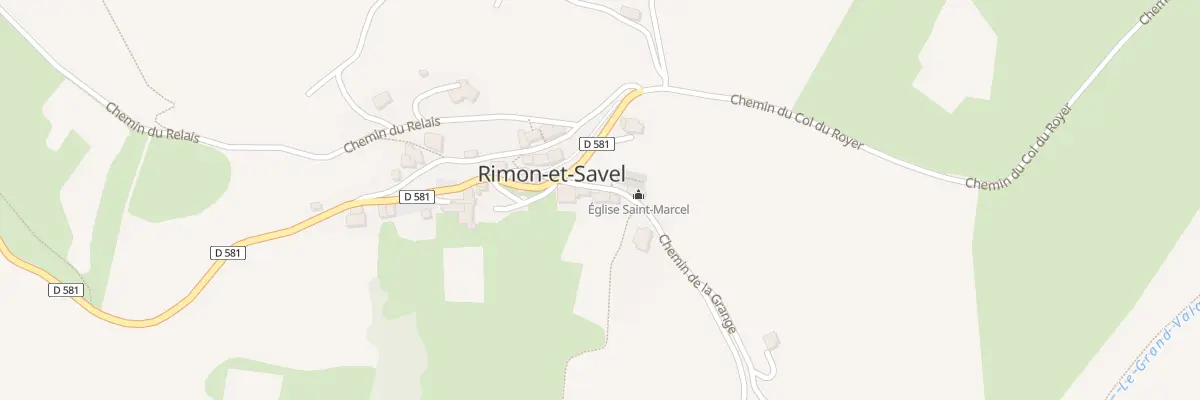 Plan du 5005 Le Village à Rimon-et-Savel