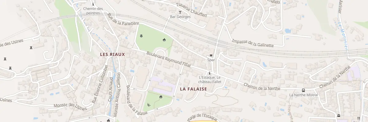 Plan du 16 Bd Raymond Fillat à Marseille 16e Arrondissement