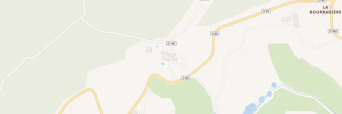 Plan du 5959F Cantarel à Lioux