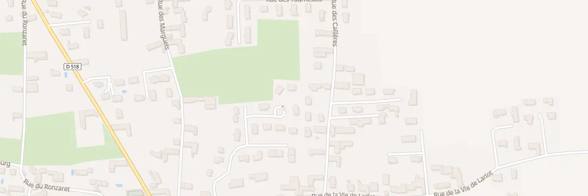 Plan du 10 Rue du Domaine de Rachel à Brézins