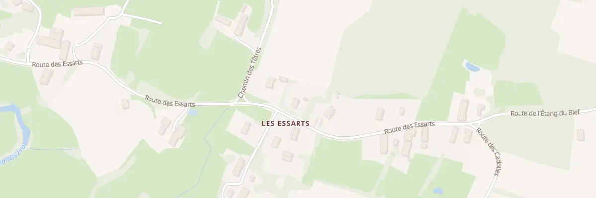 Plan du 945 Rte des Essarts à Frontenaud