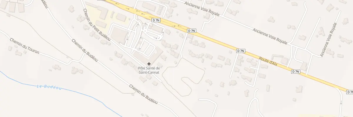 Plan du 464C Rte d’Aix Rn7 à Saint-Cannat