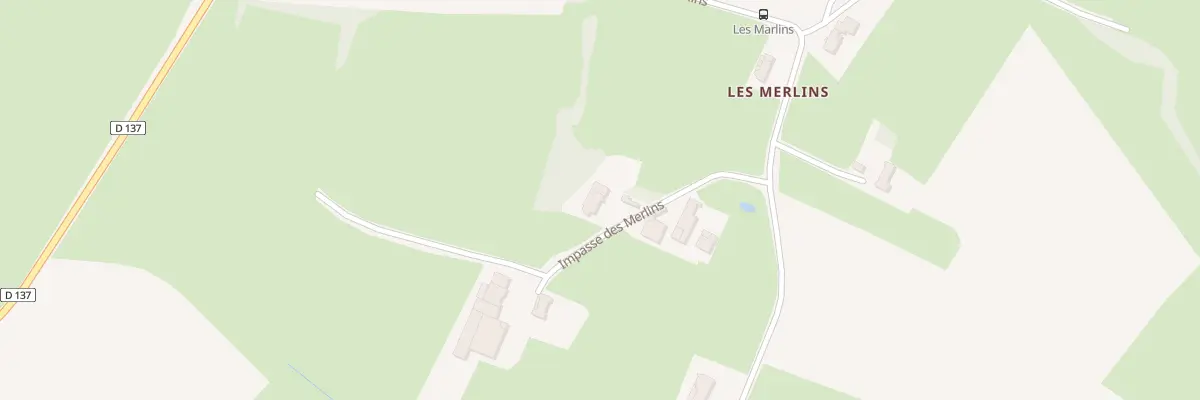 Plan du 124 Imp des Merlins à Montjay