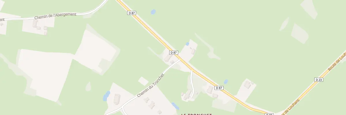Plan du 339 Rte de Saint Germain du Bois à Frangy-en-Bresse