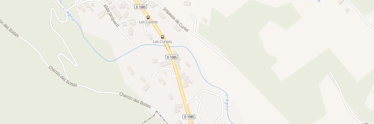 Plan du 3671 Rte Departementale 1085 à Nivolas-Vermelle