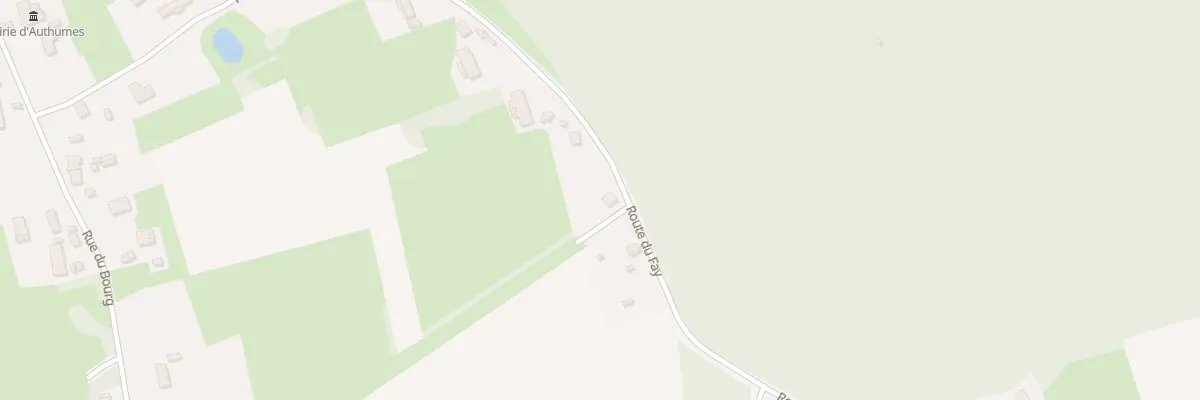 Plan du 16 Rte du Fay à Authumes