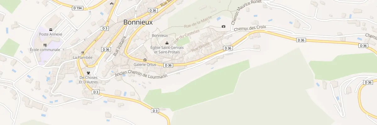 Plan du 5304F Pl Jules Ferry à Bonnieux