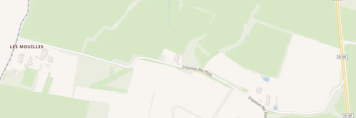 Plan du 408 Imp des Piots à Montjay
