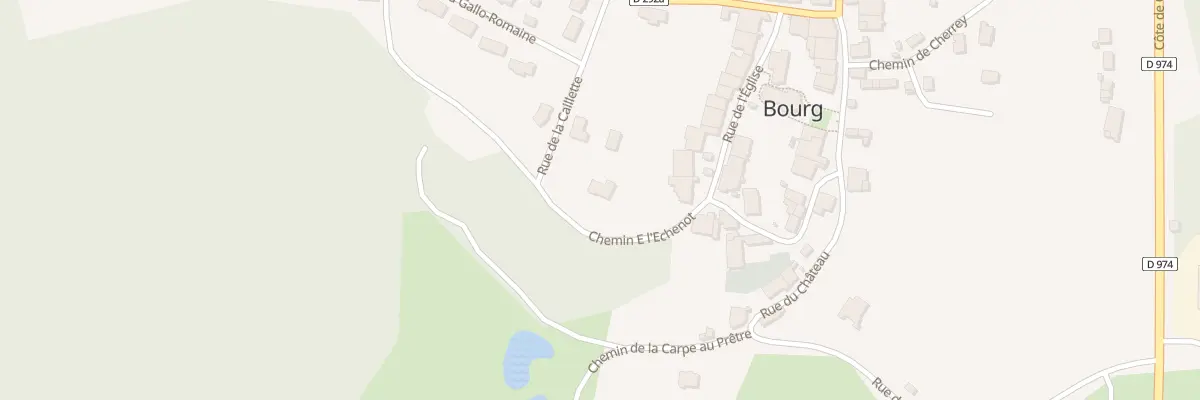 Plan du 2 Che de l’Echenot à Bourg