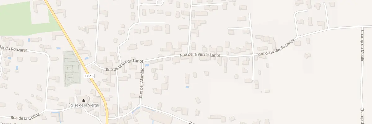 Plan du 28 Rue de la Vie de Lariot à Brézins