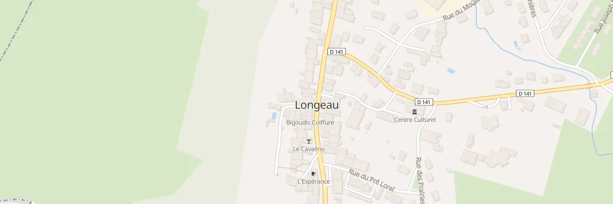 Plan du 16 Rue de Champagne à Longeau-Percey