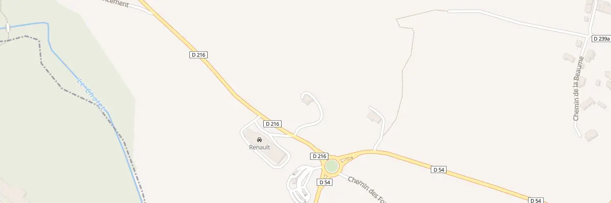 Plan du 80 Rte de Saint-Thomas à Saint-Laurent-en-Royans