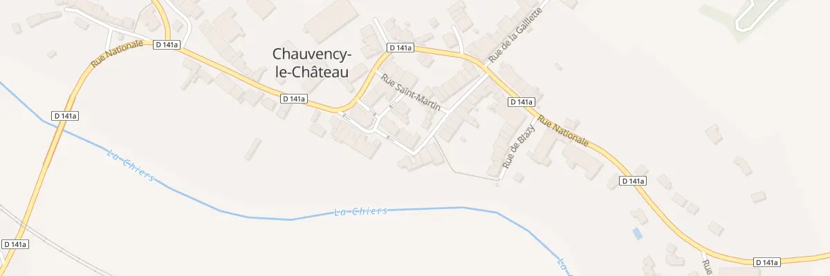 Plan du 2 Rue Saint Amand à Chauvency-le-Château