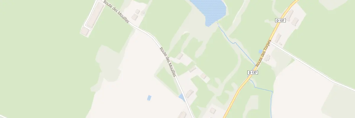 Plan du 248 Rte des Mouilles à Montjay