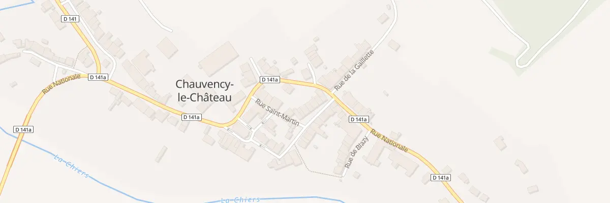 Plan du 7 Rue de l’Enfer à Chauvency-le-Château