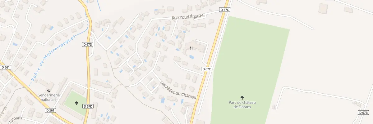 Plan du 11 Av du Parc à La Roque-d’Anthéron