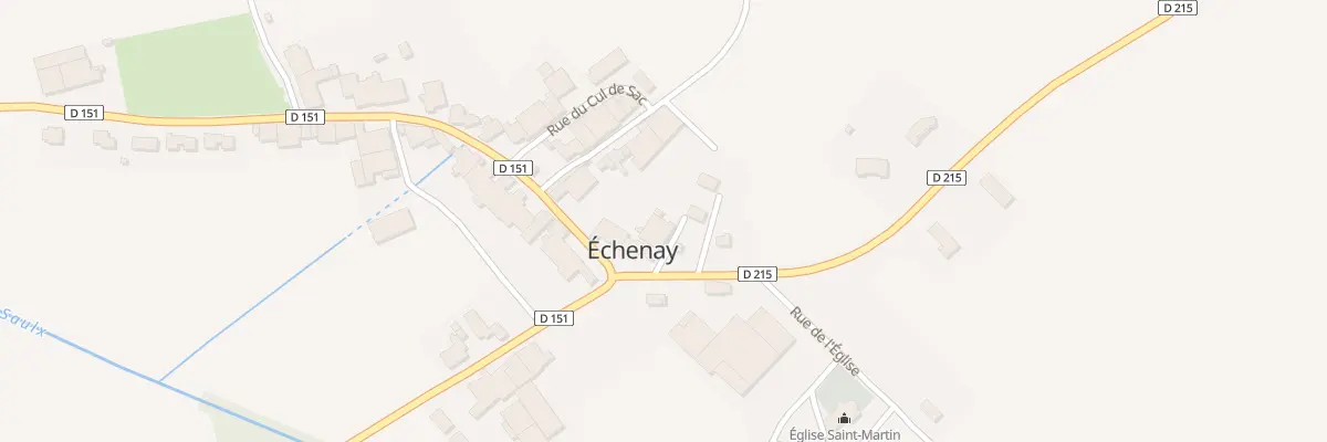 Plan du 3 Rue de Gillaume à Échenay